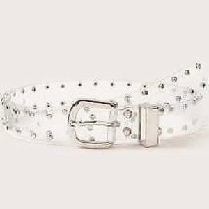 Western Style High Fashionable Studded Genuine Leather Belt